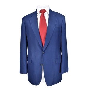 Brooks Brothers Blue Modern Fit Blazer 40L
